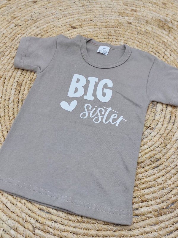 T shirt beige 86 big sister