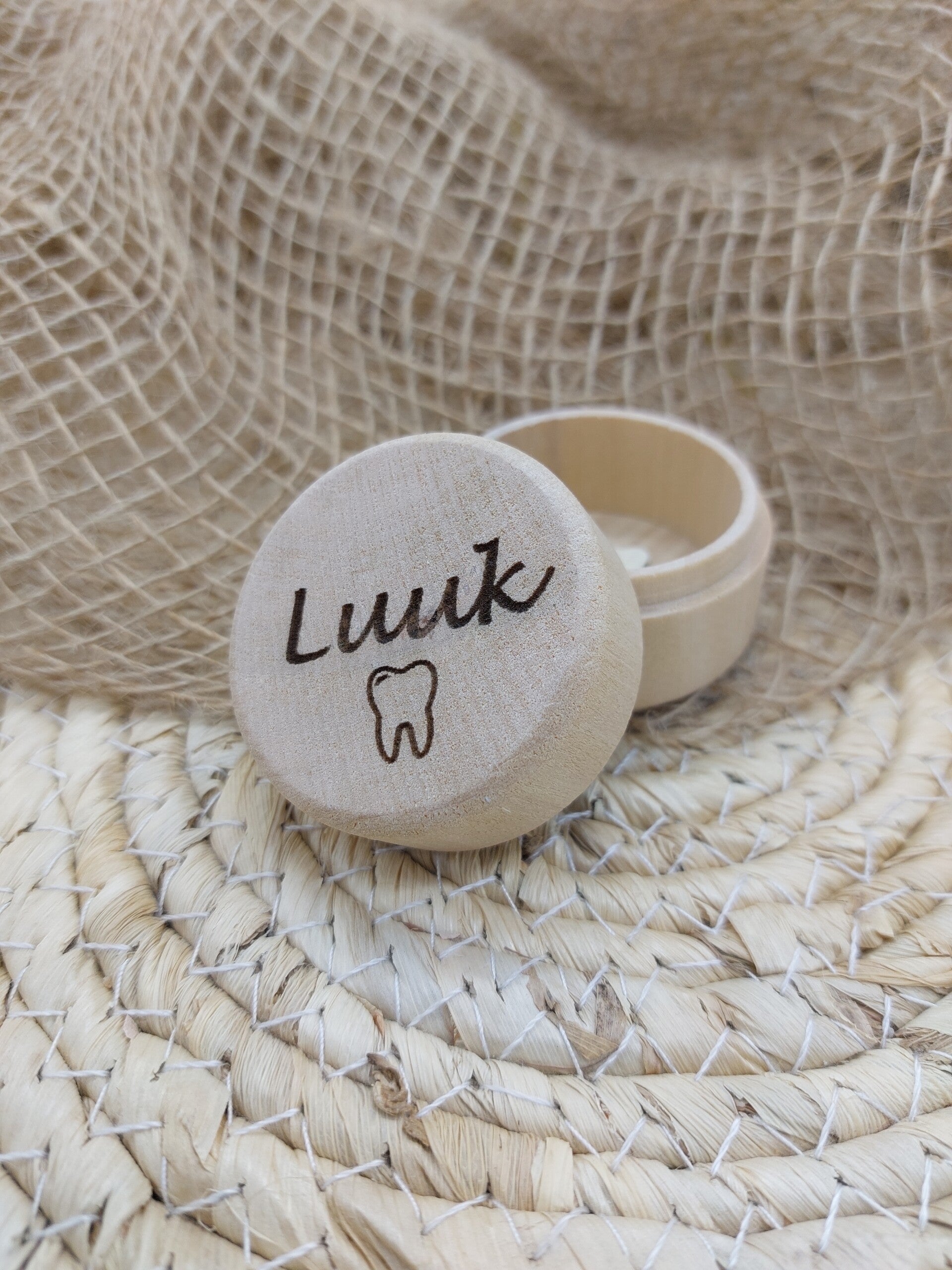 Tandendoosje met naam