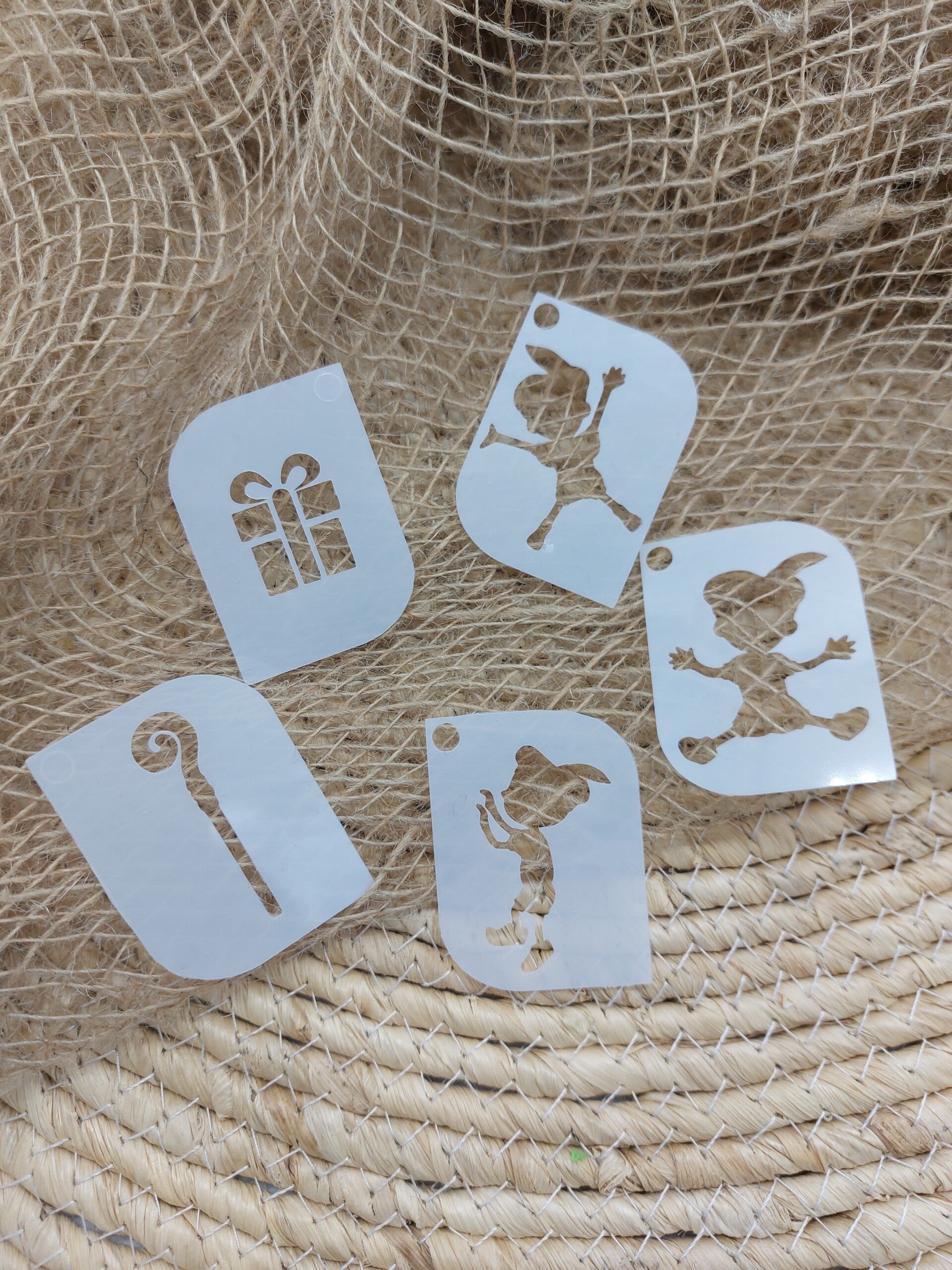 Schminksjabloon thema sinterklaas