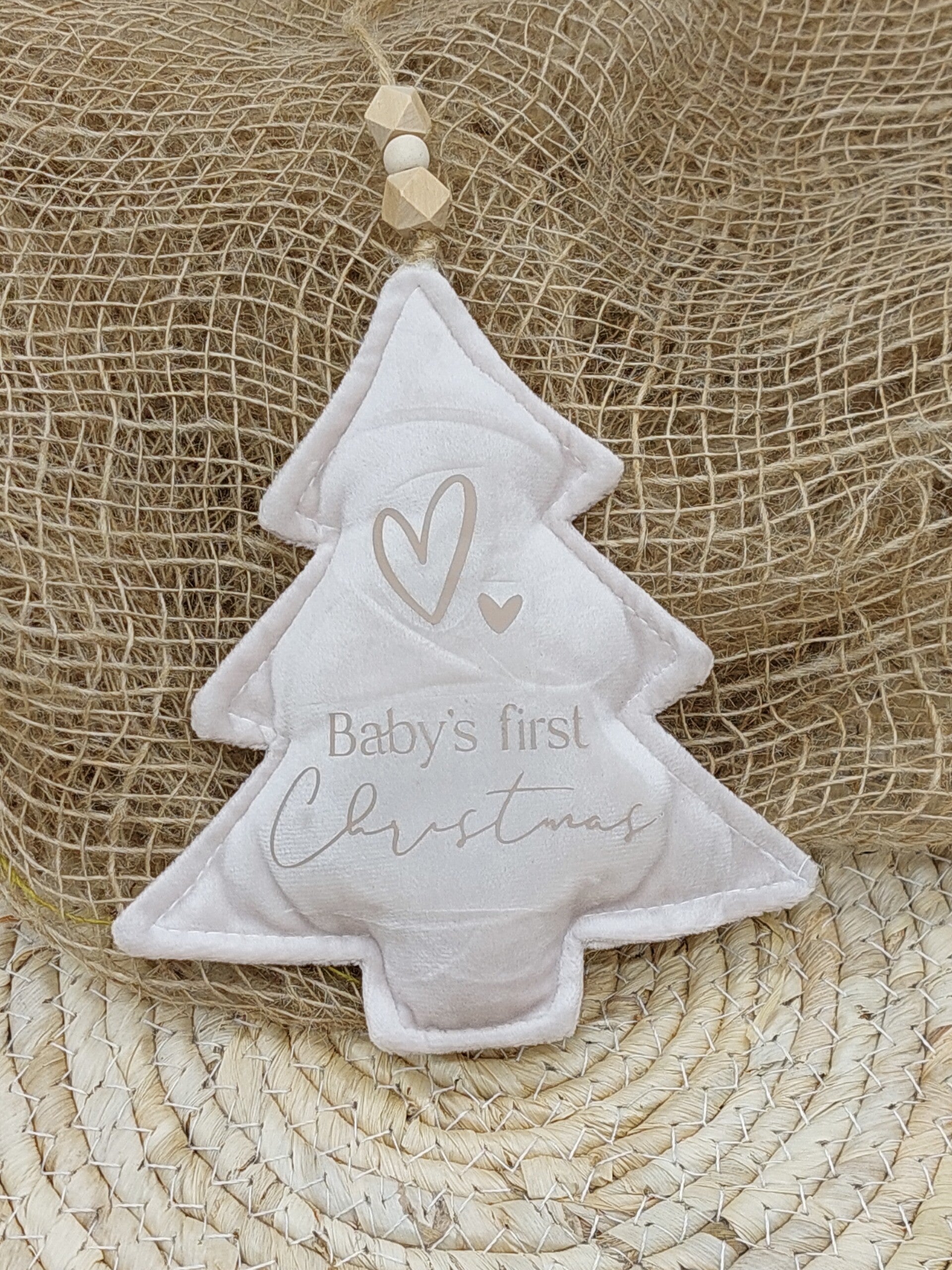 Kerstboom baby's first Christmas