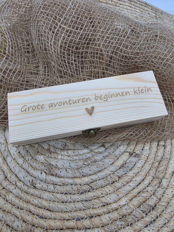 Zwangerschapstest bewaardoosje