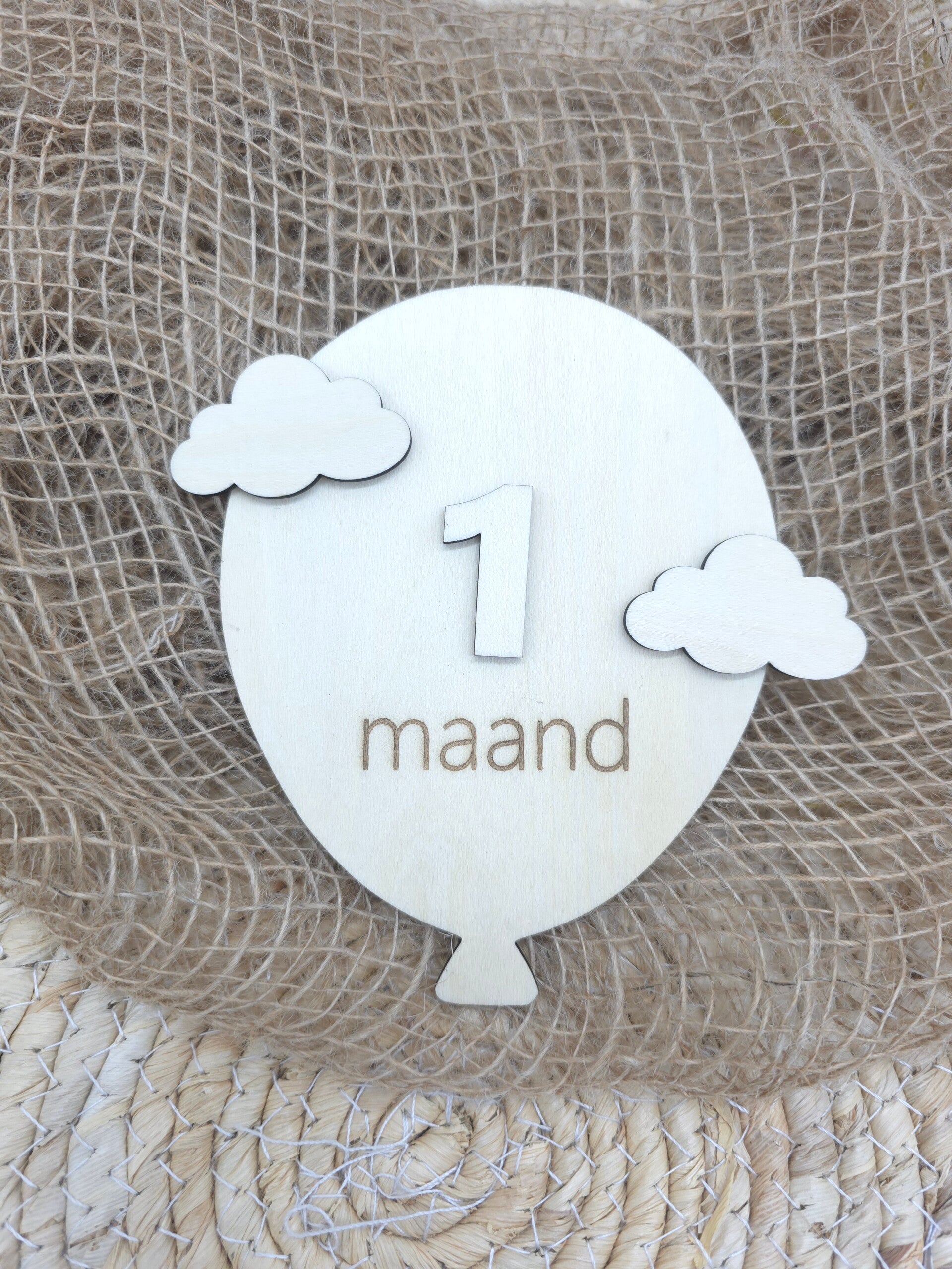 Mijlpaarkaart ballon