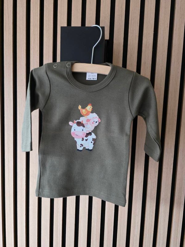 T shirt boerderij dieren