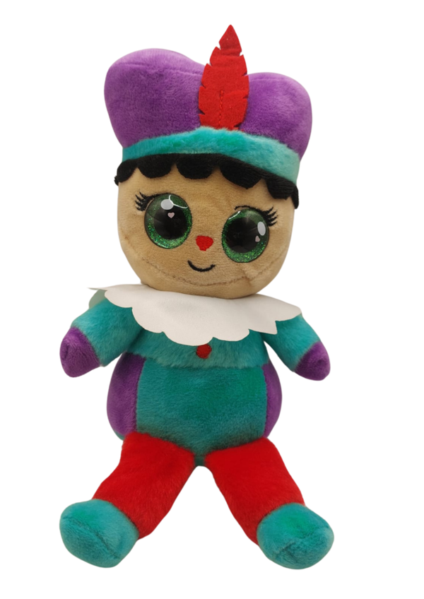 Pietenknuffel groen met naam