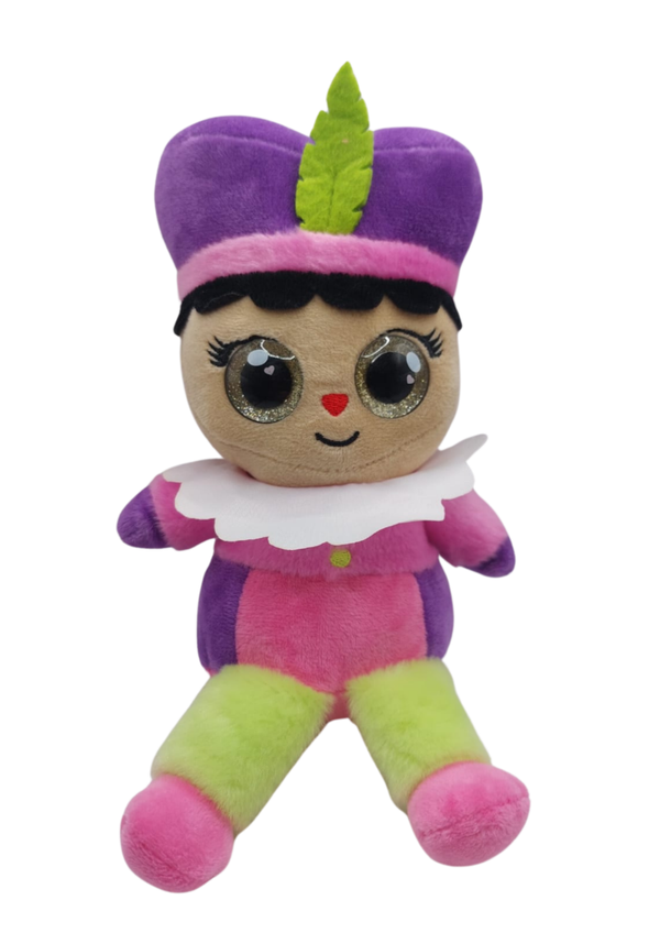 Pietenknuffel roze met naam