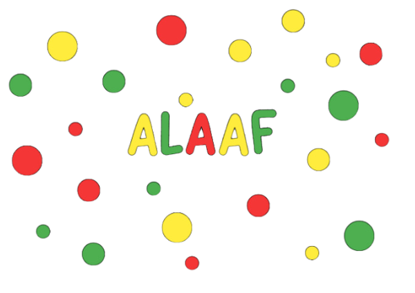 Raamstickers carnaval rondjes