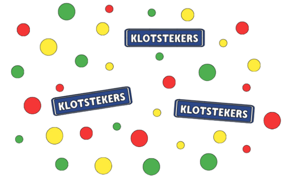 Raamstickers naamborden