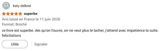 Avis Amazon 5 étoiles pour Les Chroniques de Beaurivage, roman de Jean-Philippe Servy.