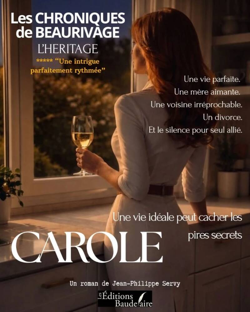 Acheter Les Chroniques de Beaurivage de Jean-Philippe Servy Éditions Baudelaire, le thriller français 2026 incontournable de l'été pour la plage ou la piscine. Ce succès populaire est en livre papier et numérique sur Amazon, Fnac, Cultura 
