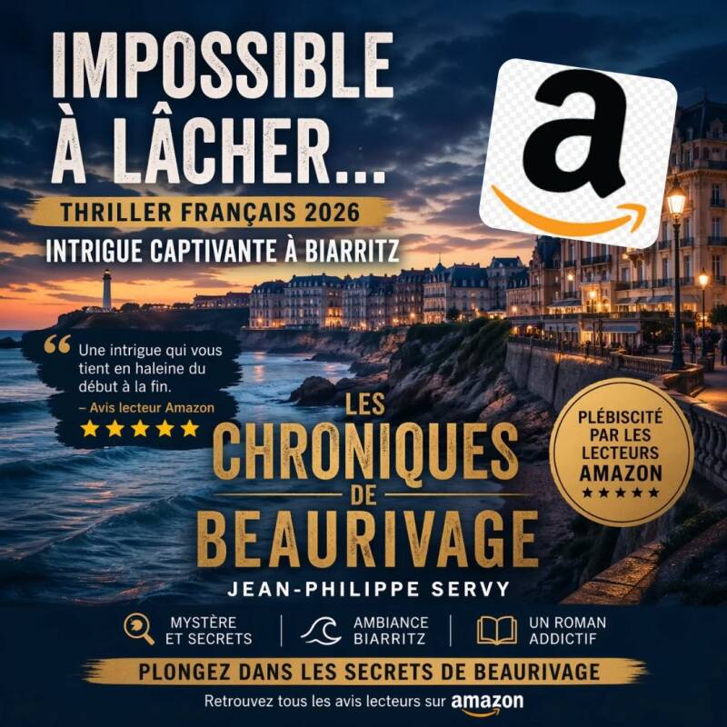 Avis de lecteurs, chroniques littéraires et critiques positives sur Simplement Pro, Babelio, Fnac, Amazon et Cultura pour le thriller Les Chroniques de Beaurivage de Jean-Philippe Servy.