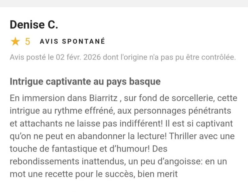 Avis de lecteurs, chroniques littéraires et critiques positives sur Simplement Pro, Babelio, Fnac, Amazon et Cultura pour le thriller Les Chroniques de Beaurivage de Jean-Philippe Servy.