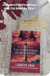 Story Instagram de Les Paradoxes d'Aurel annonçant le début de la lecture des Chroniques de Beaurivage et une chronique à venir