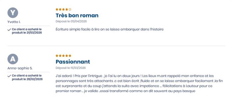 Avis de lecteurs, chroniques littéraires et critiques positives sur Simplement Pro, Babelio, Fnac, Amazon et Cultura pour le thriller Les Chroniques de Beaurivage de Jean-Philippe Servy.