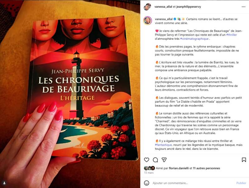 Avis de lecteurs, chroniques littéraires et critiques positives sur Simplement Pro, Babelio, Fnac, Amazon et Cultura pour le thriller Les Chroniques de Beaurivage de Jean-Philippe Servy.