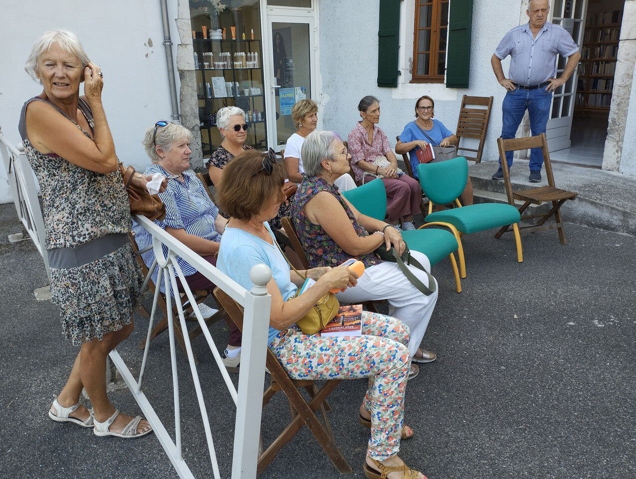 Jean-Philippe Servy en rencontre-dédicace à Baigts-de-Béarn pour Les Chroniques de Beaurivage