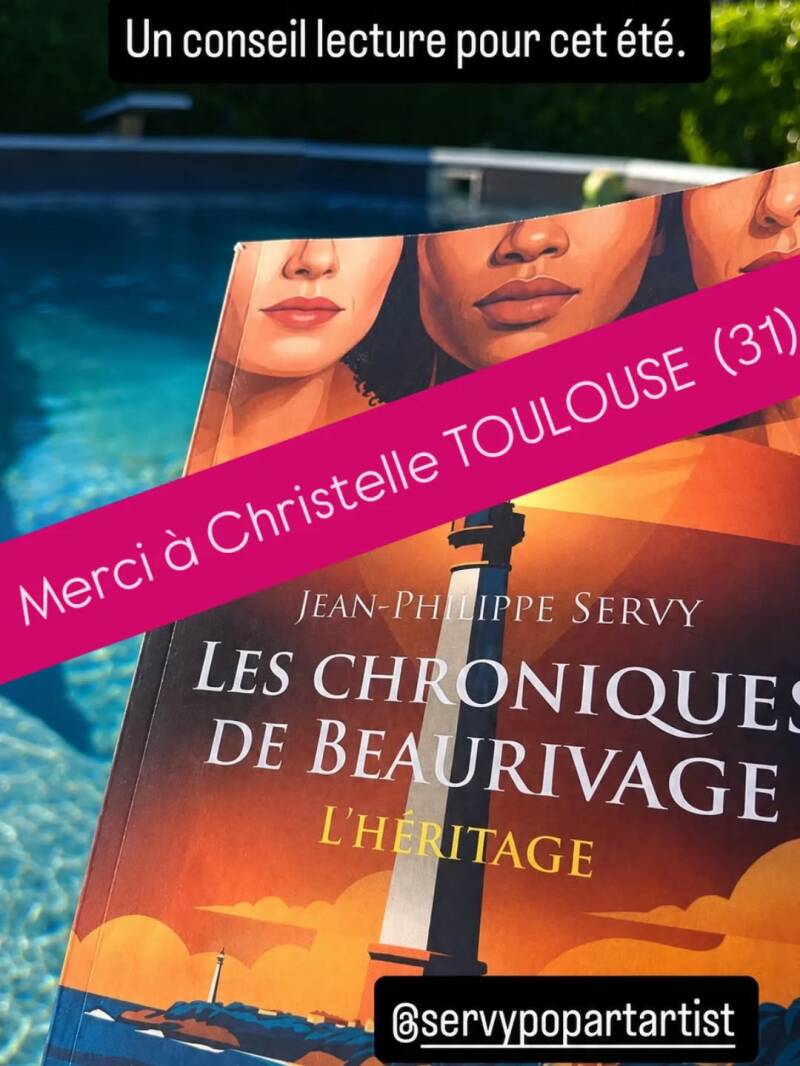 Les Chroniques de Beaurivage de Jean-Philippe Servy, le thriller incontournable de l'été à lire à la plage ou à la piscine. Un véritable succès populaire adopté par les lecteurs dans la France entière, toutes régions confondues.