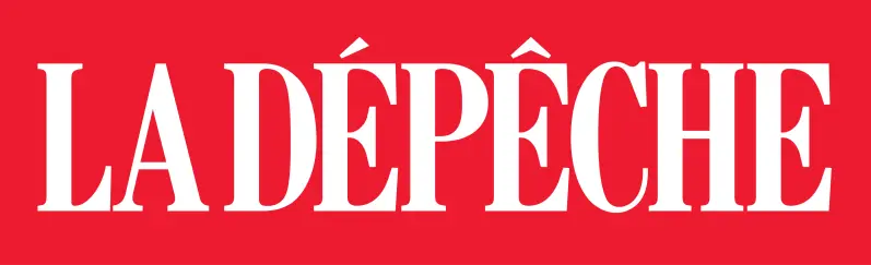 Logo officiel du journal La Dépêche du Midi, média régional ayant annoncé la sélection des Chroniques de Beaurivage au Prix littéraire Francis Jammes 2026.