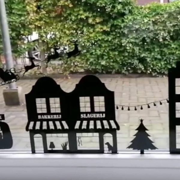 Basisset raamstickers 'Nederland'