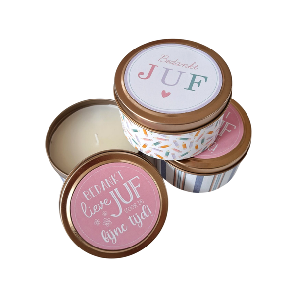 Geurkaars 'Juf'