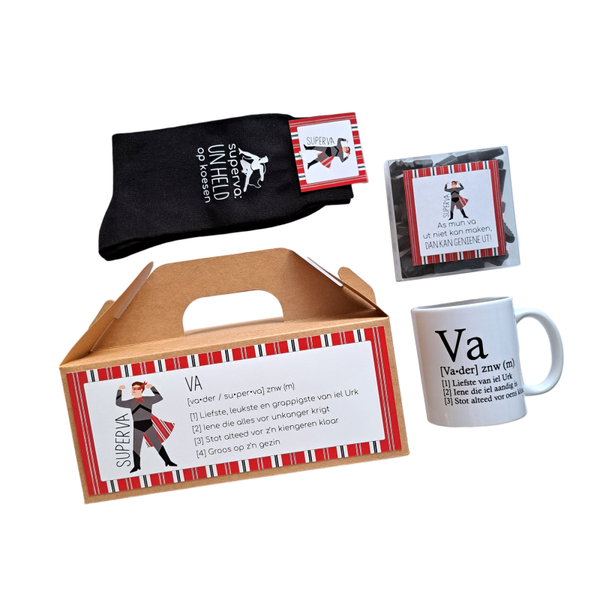 Cadeaudoos 'Superva'/'Superbebe'