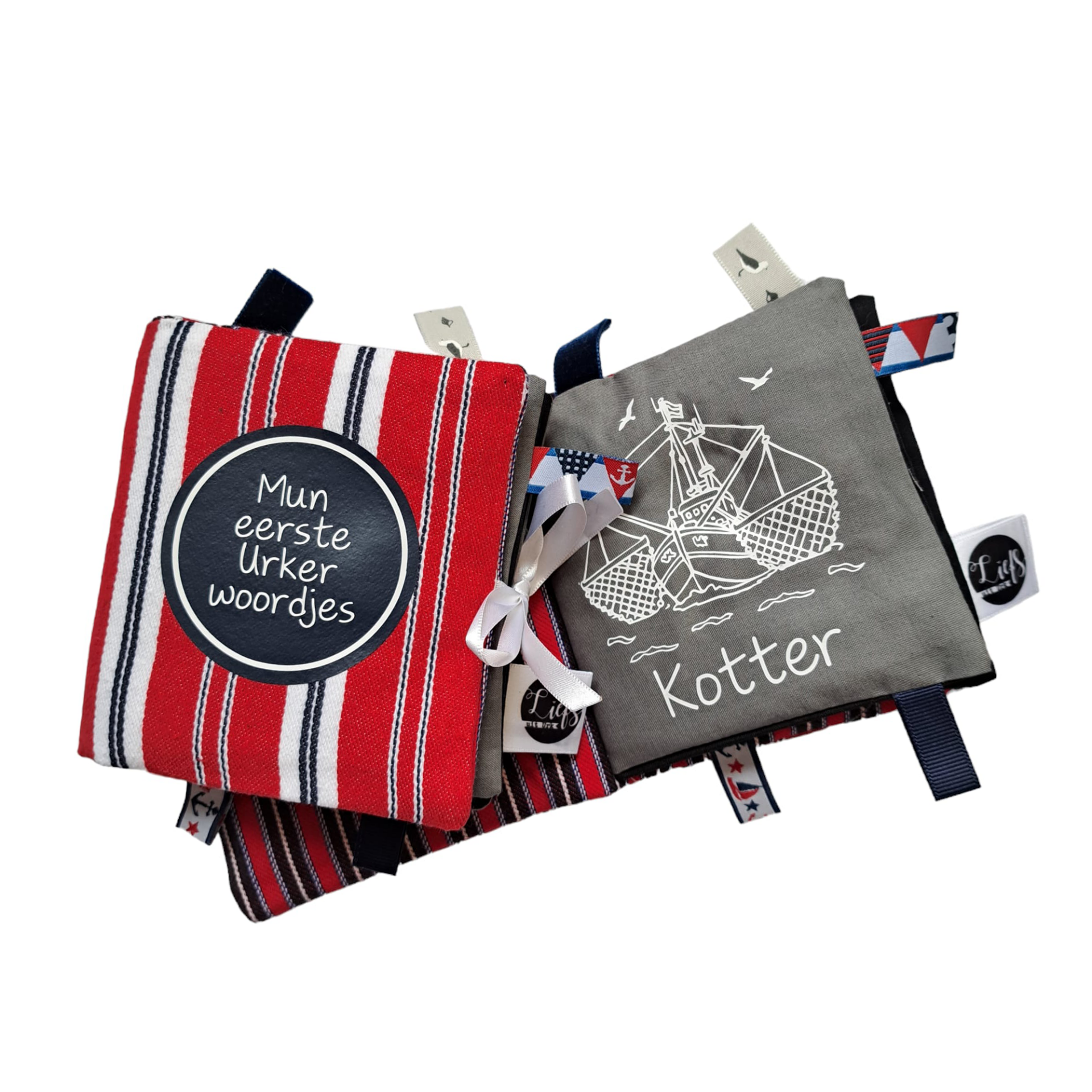 Speelboekje met logo