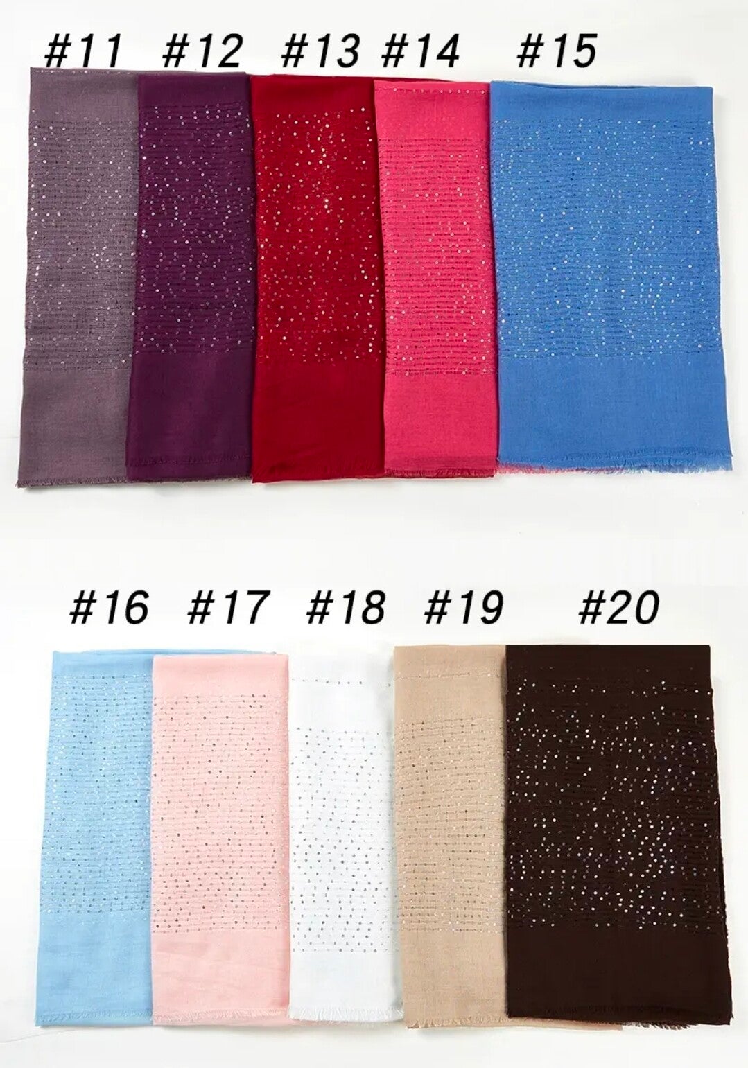 Cotton Scarf with Seqiuns work (Coming Soon)