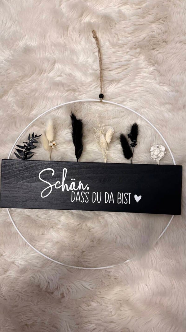 Türkranz Schwarz Groß