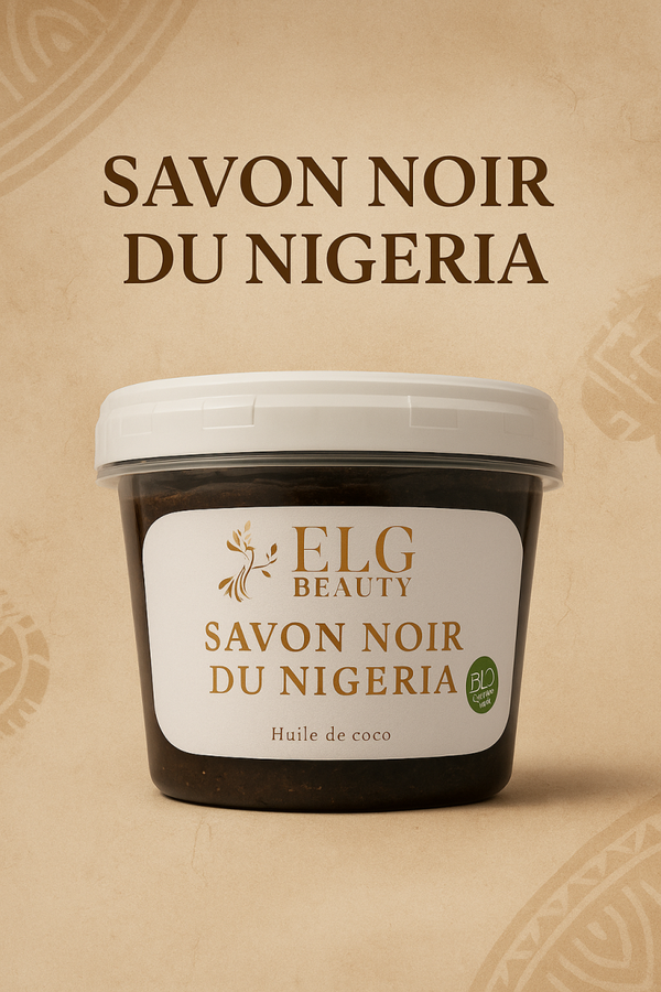 Savon Noir du Nigeria Elg Beauty