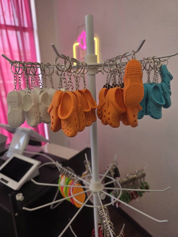Croc keychains