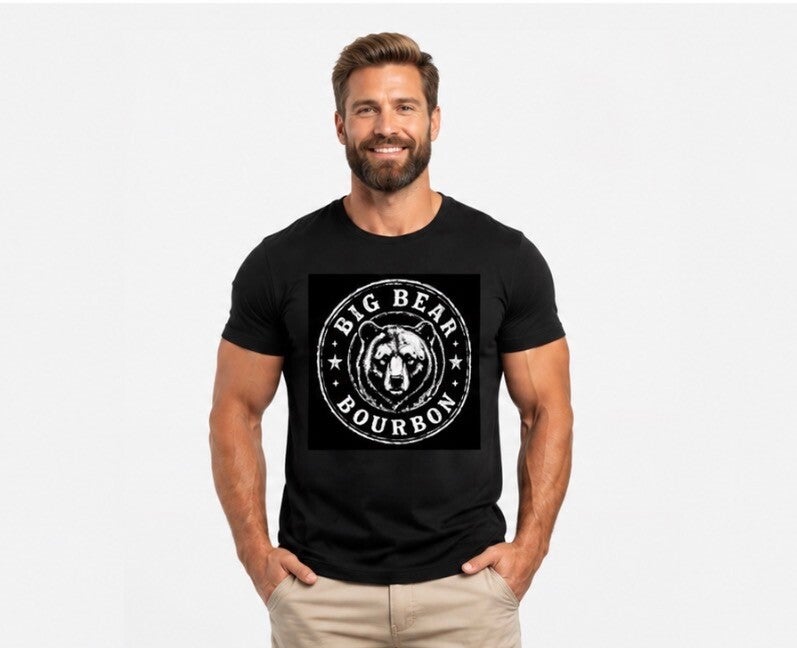 Big Bear Bourbon Logo T-shirt