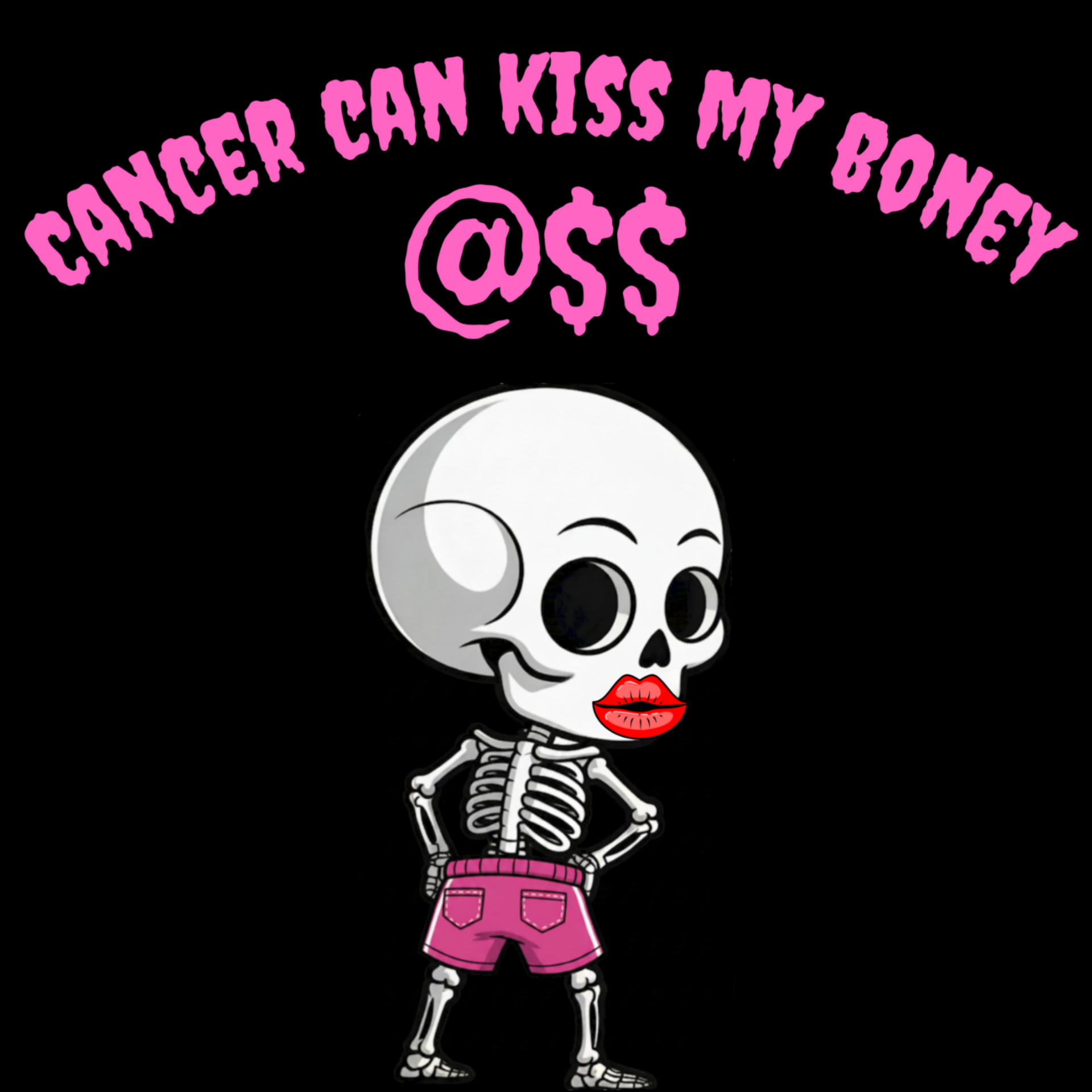 Sticker ~ Kiss My Boney @$$