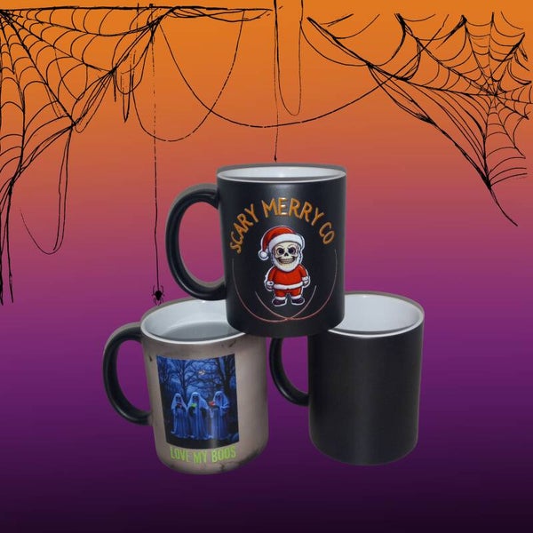 11oz Color Changing Ceramic Mug Even in Death Bonnet