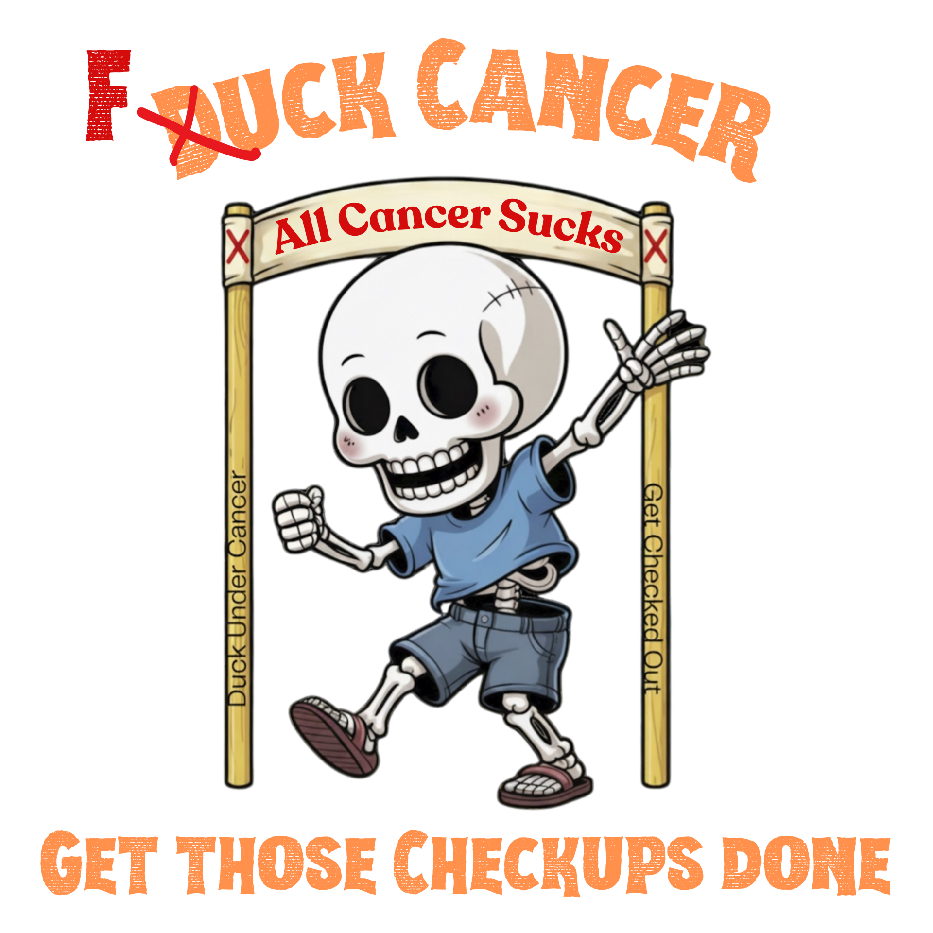Sticker ~ Duck Cancer