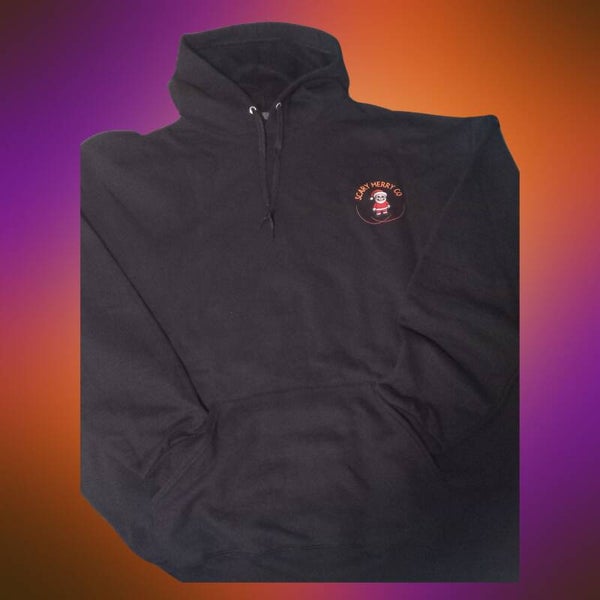 Unisex Pull Over Hoodie Scary Kitties