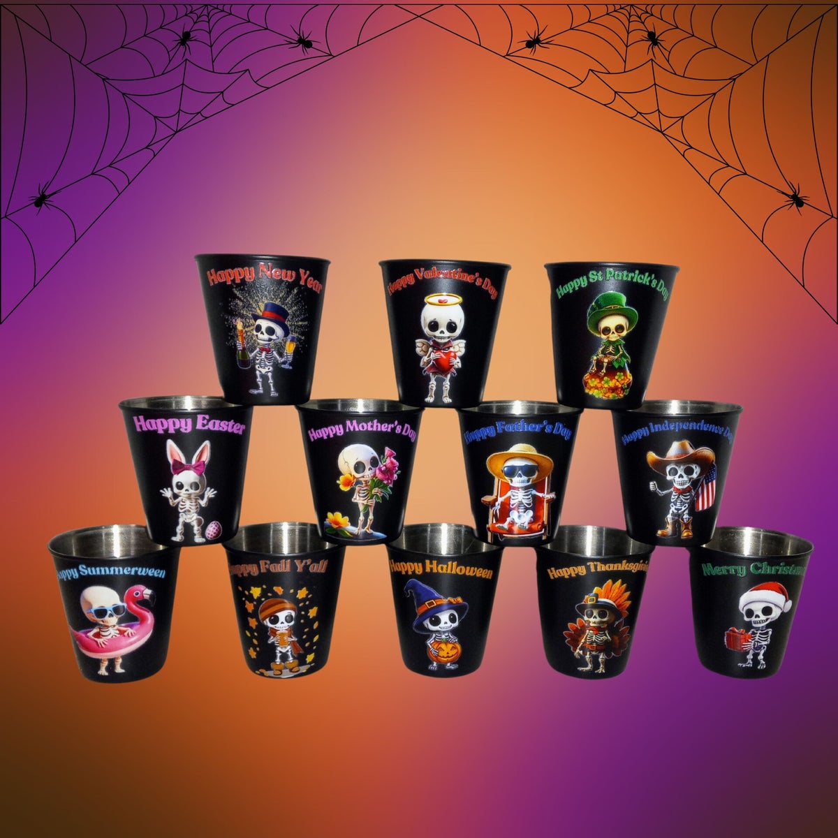Shot Glass Sets | Scary Merry Co