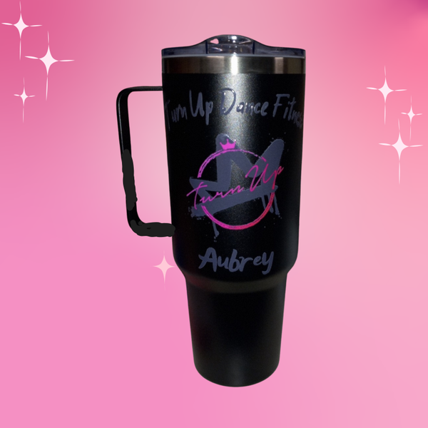 40oz Stainless Steel Tumbler TurnUp