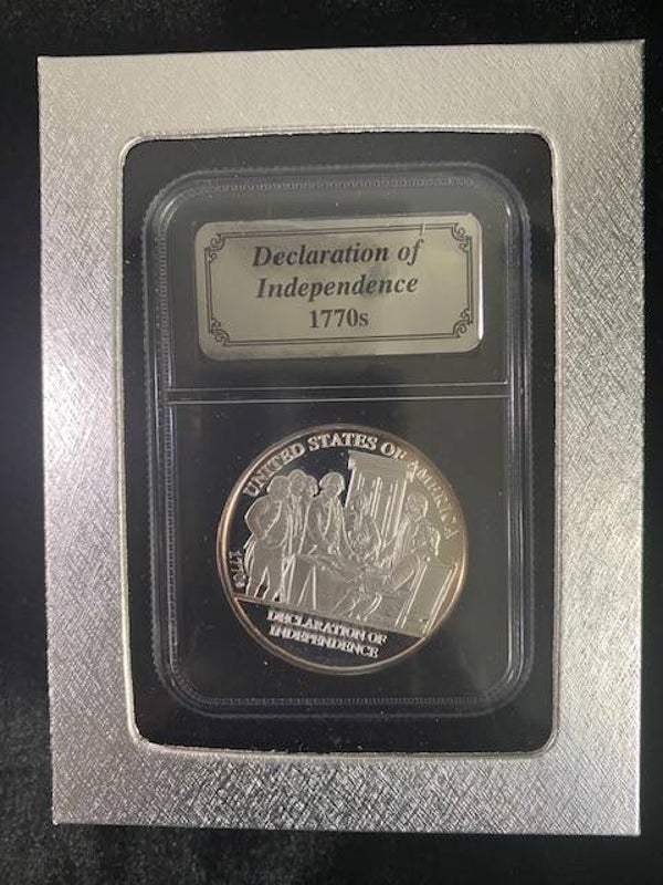 1770 Declaration of Independence Commemorative – Rare Early American Heritage Coin
