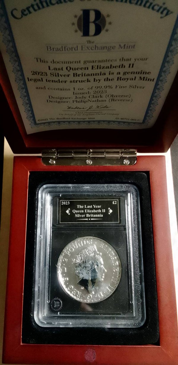 Queen Elizabeth II Silver B