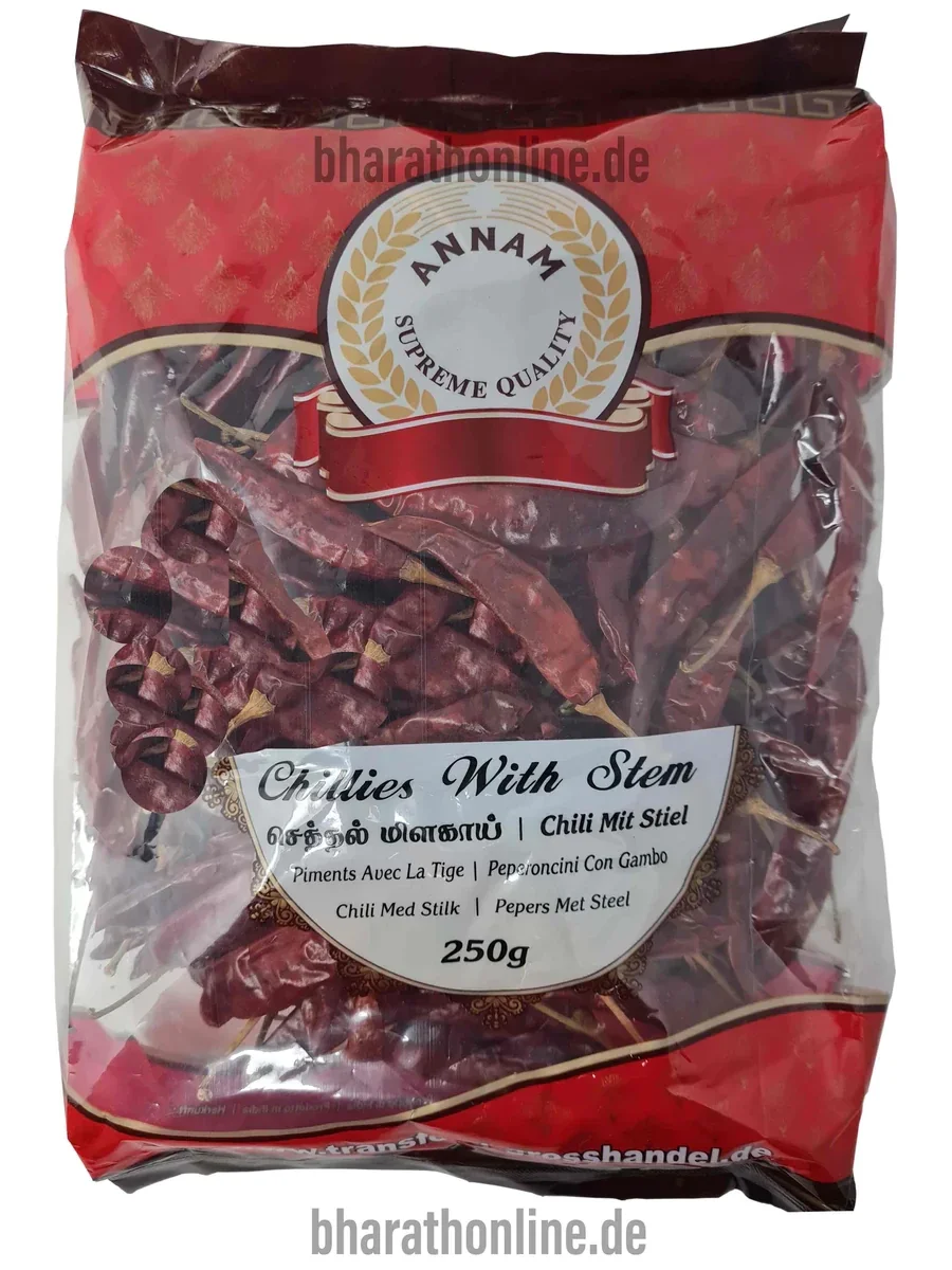 Annam Dried Red Chilli 250gm