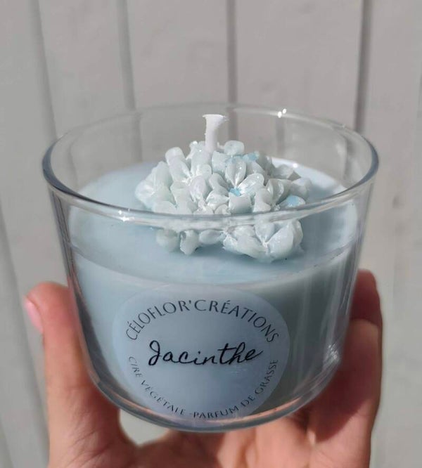 Bougie jacinthe