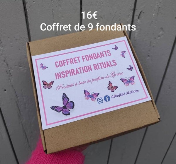 Coffret 9 fondants Rituel "Originaux"
