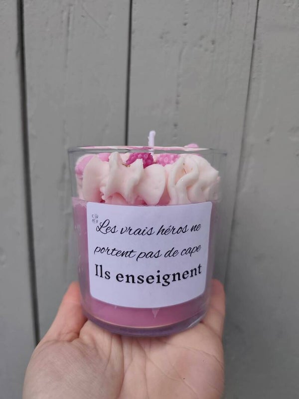 Bougie personnalisée 250g