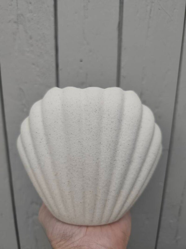 Brûle-parfum coquillage mat