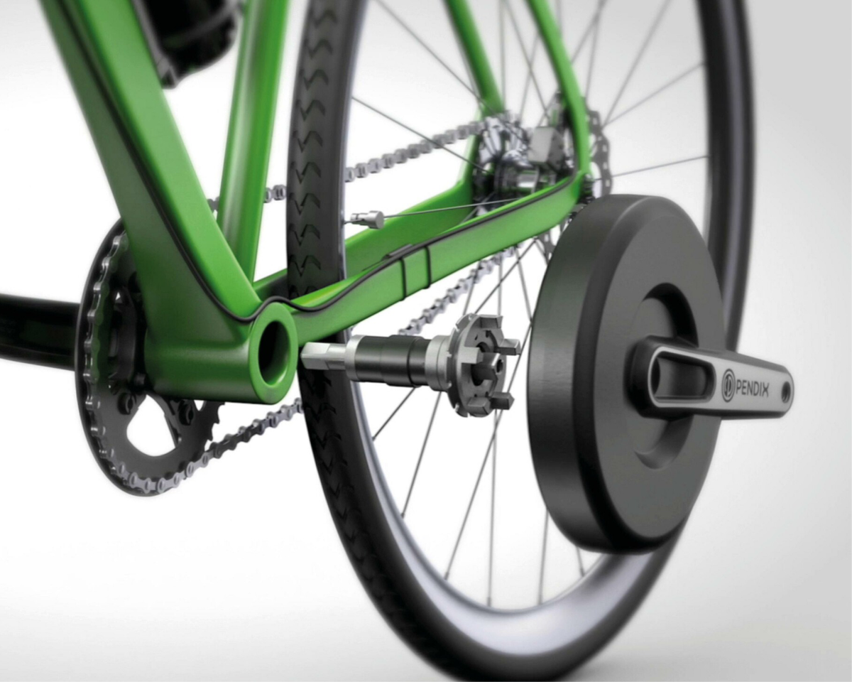 Pendix Edrive300 Ombouw met Pendix eDrive