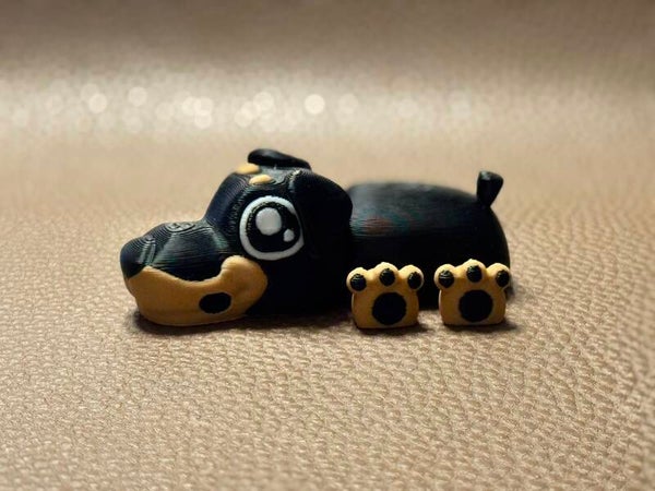 Schlüsselanhänger Dobermann