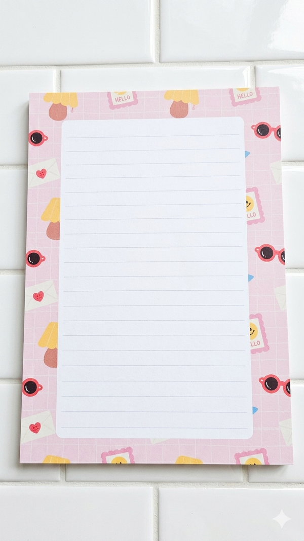 cutsie collection notepads