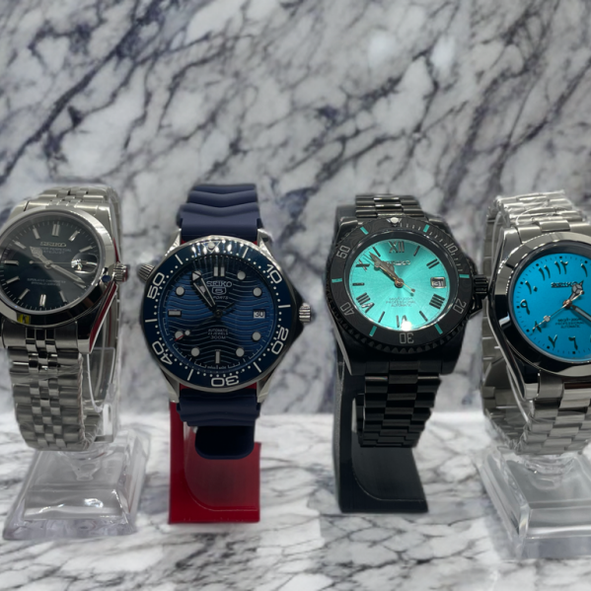 Montre personnalisée Driptimez avec options sur mesure pour cadran et bracelet