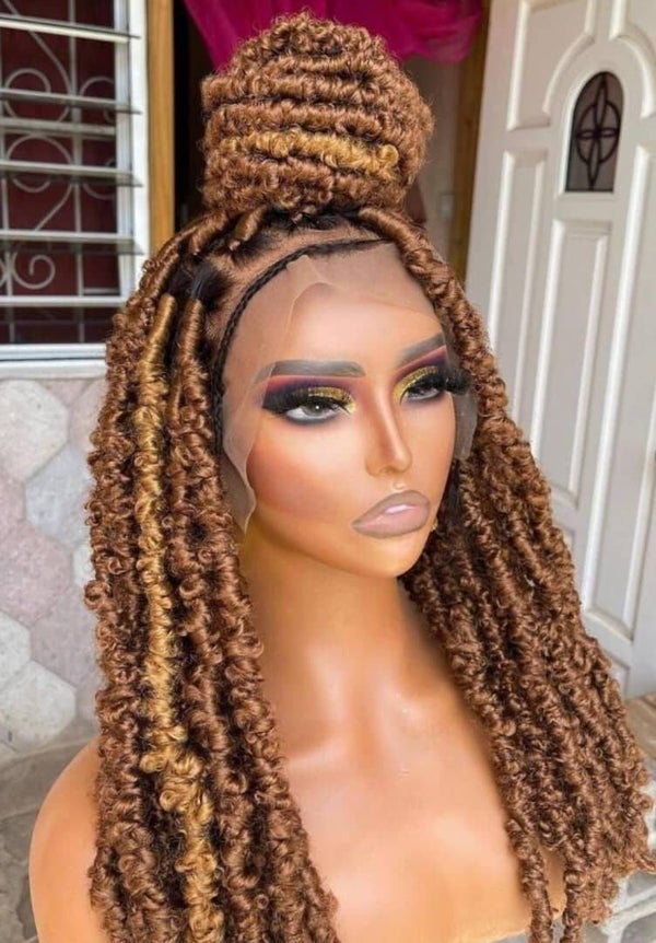 Butterfly locs  full lace wig