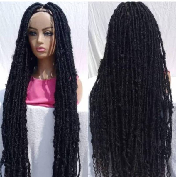 Goddess locs wig made with full lace