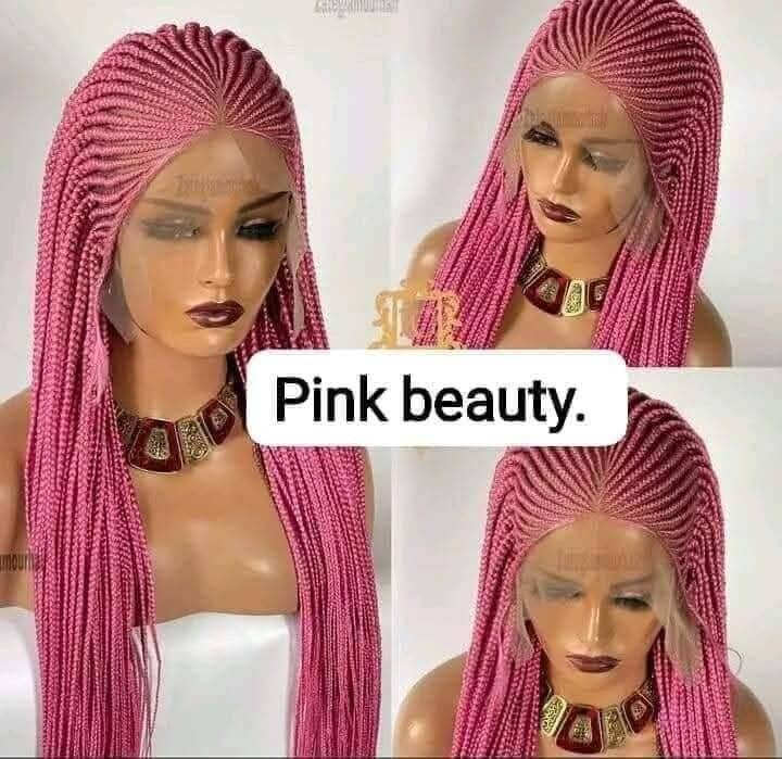 2step Ghana weaving made with 360 full lace